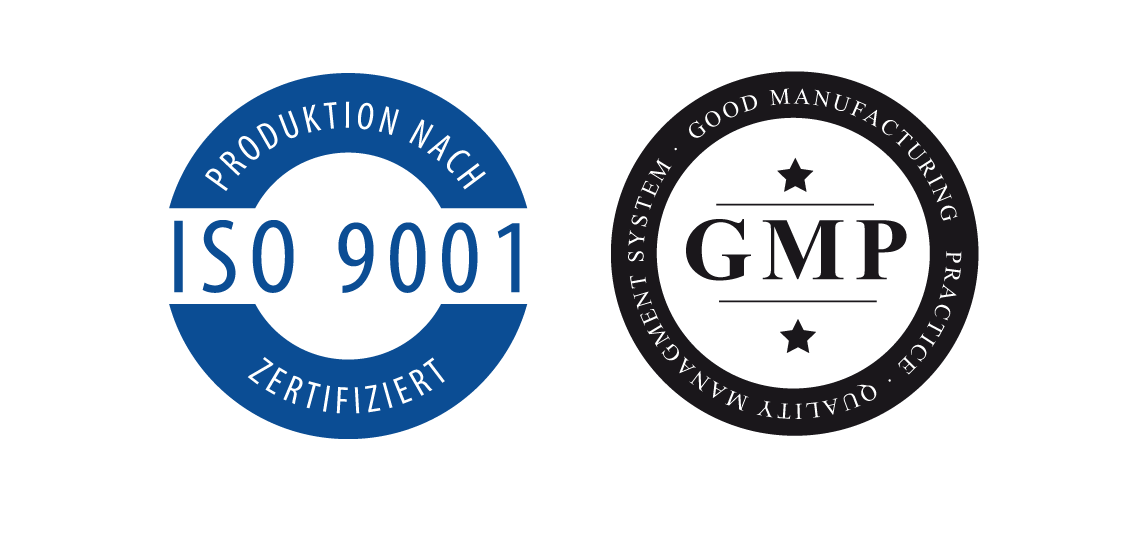 Produktion nach GMP und ISO 9001